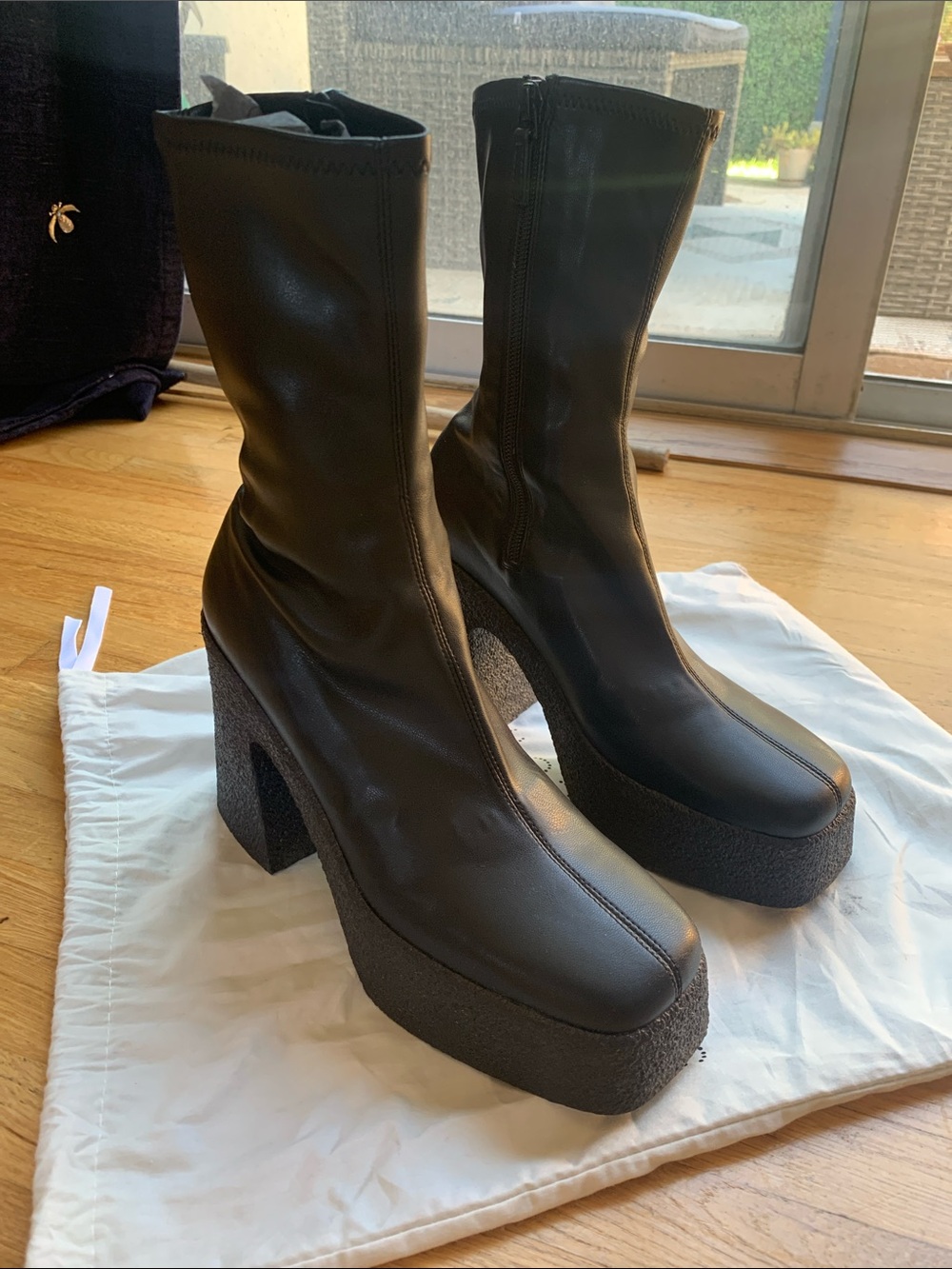Stella McCartney Skyla Platform Boots 37